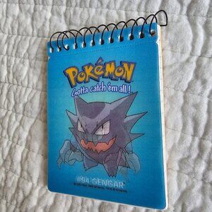 Pokémon Nintendo Lenticular Evolution Card Notebook 1998.